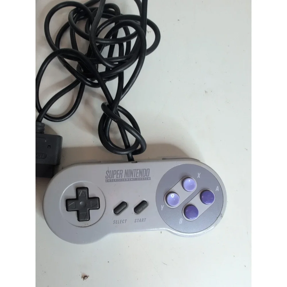 Lot 3 SNES Super Nintendo Controllers SNS-005 Original Authentic OEM